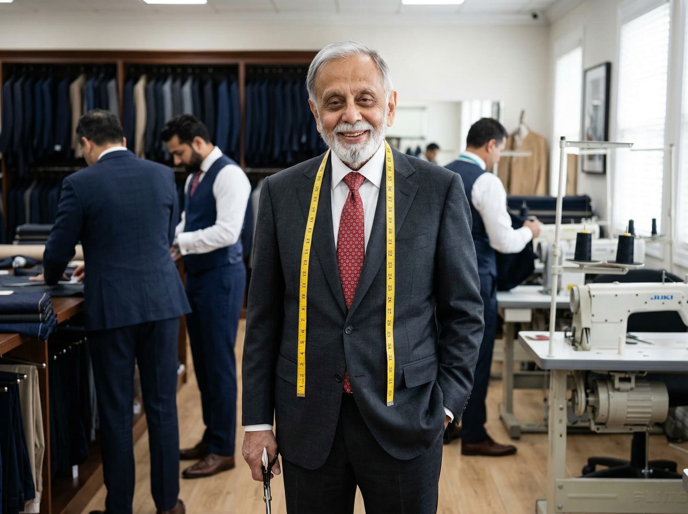 Smiling Master Tailor